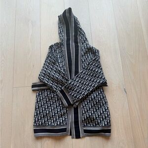 [SOLD] Christian Dior Logo Robe / Hoodie